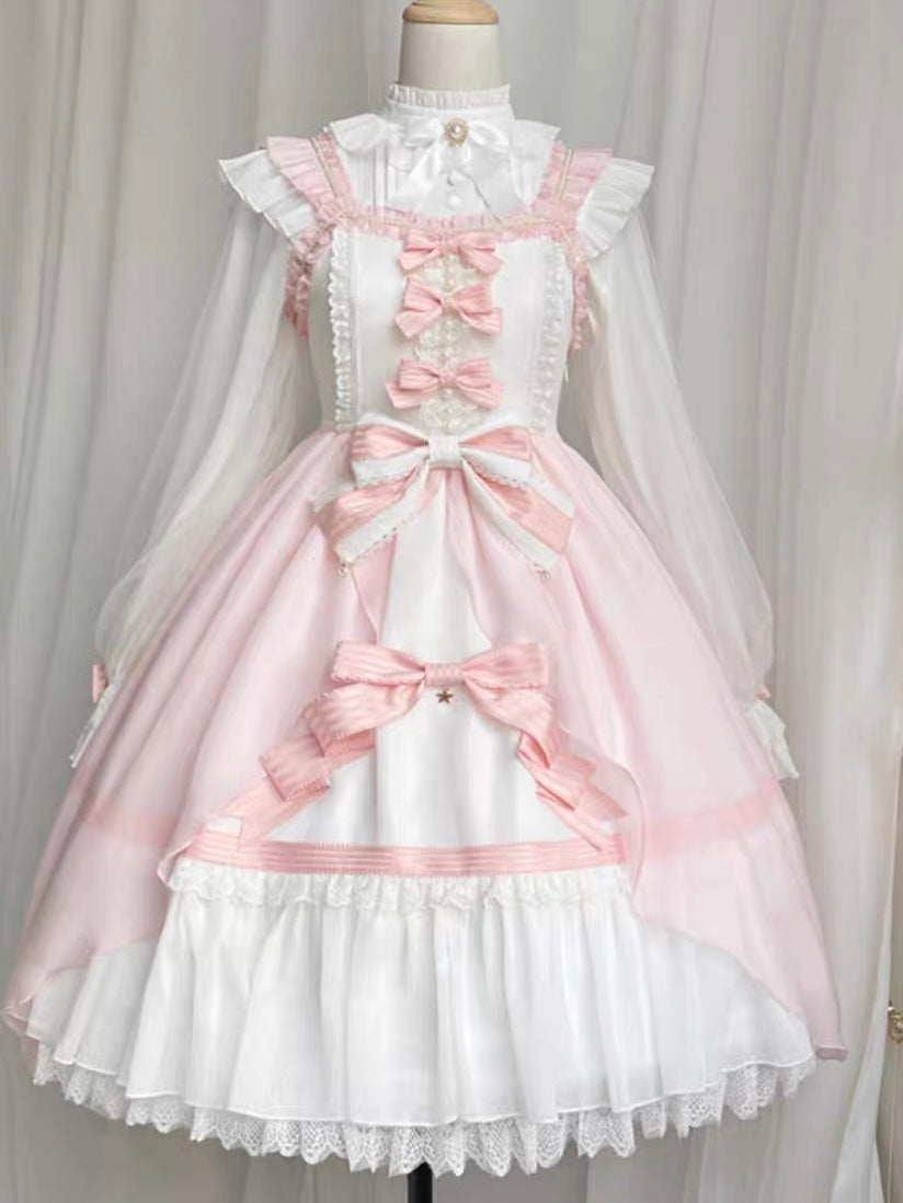 Qi Lolita Ming Dynasty Hanfu, Ribbons and Bows