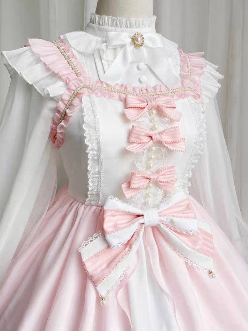 Qi Lolita Ming Dynasty Hanfu, Ribbons and Bows