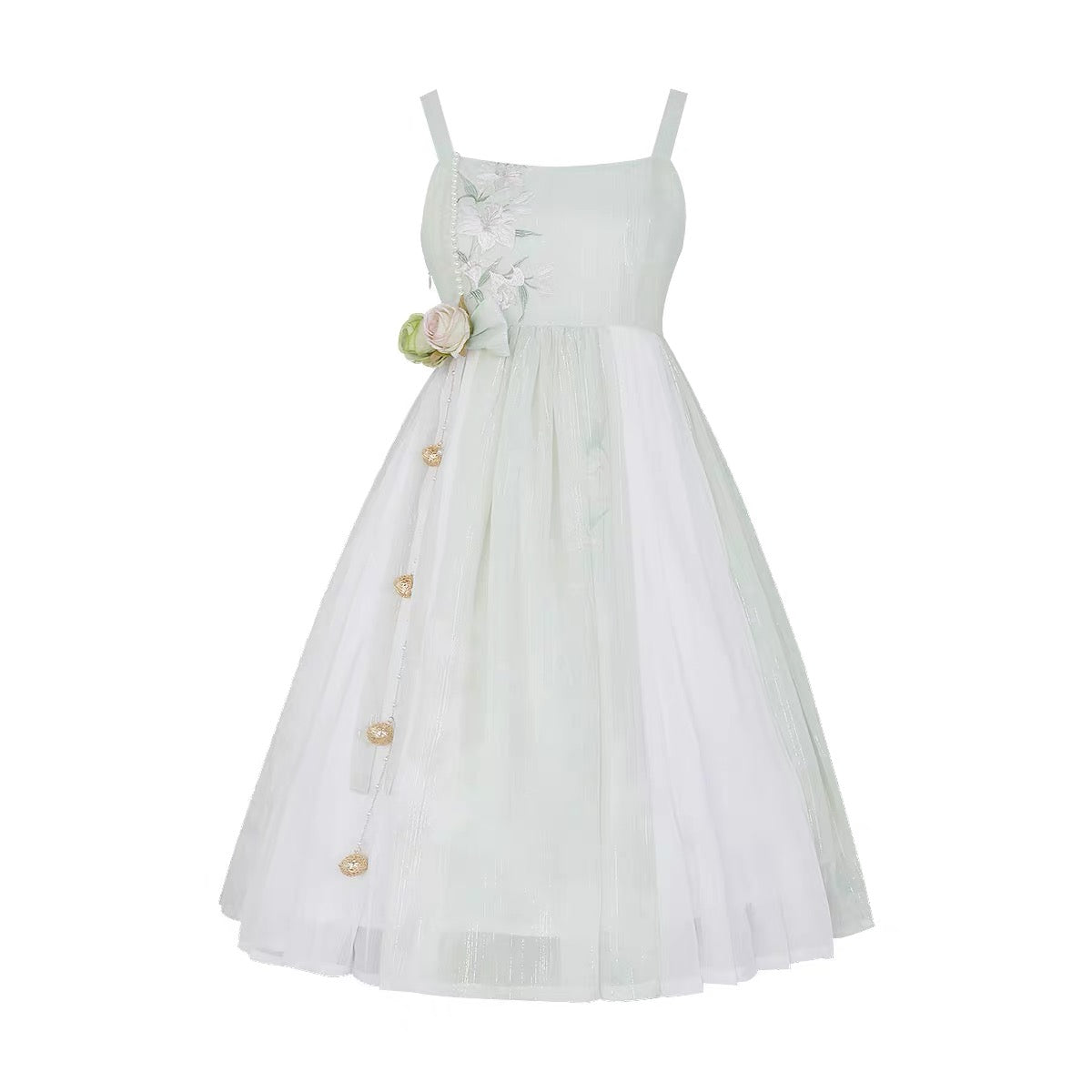 Sweet Qi Lolita Chinese Dress, Leafine