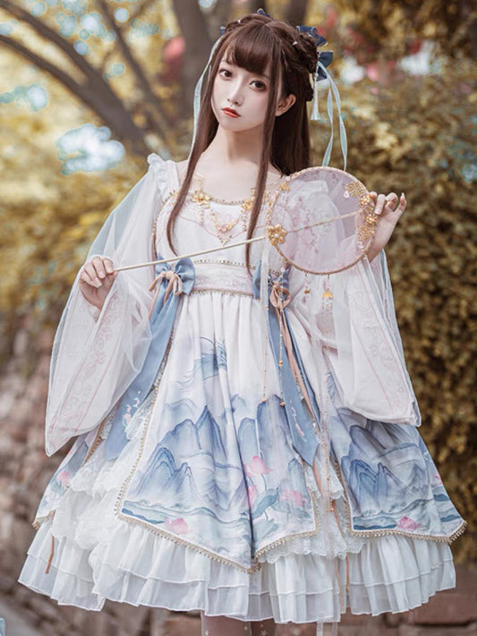 Qi Lolita Tang Dynasty Hanfu, Kunlun Goddess