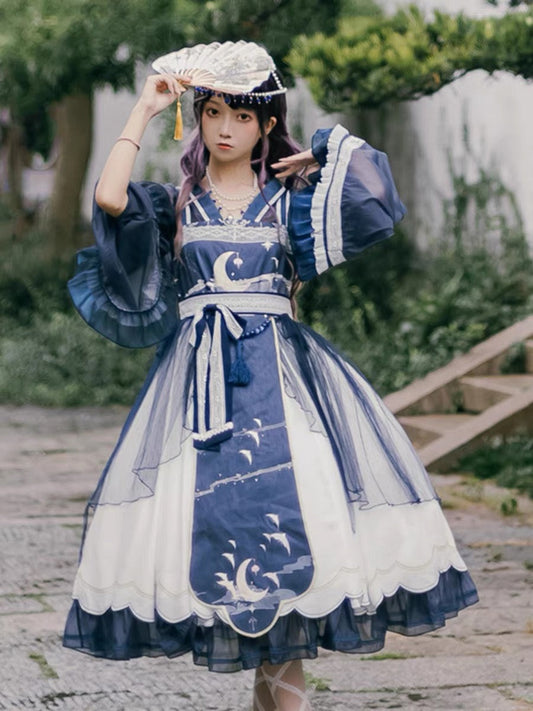 Qi Lolita Tang Dynasty Hanfu, Night Elven