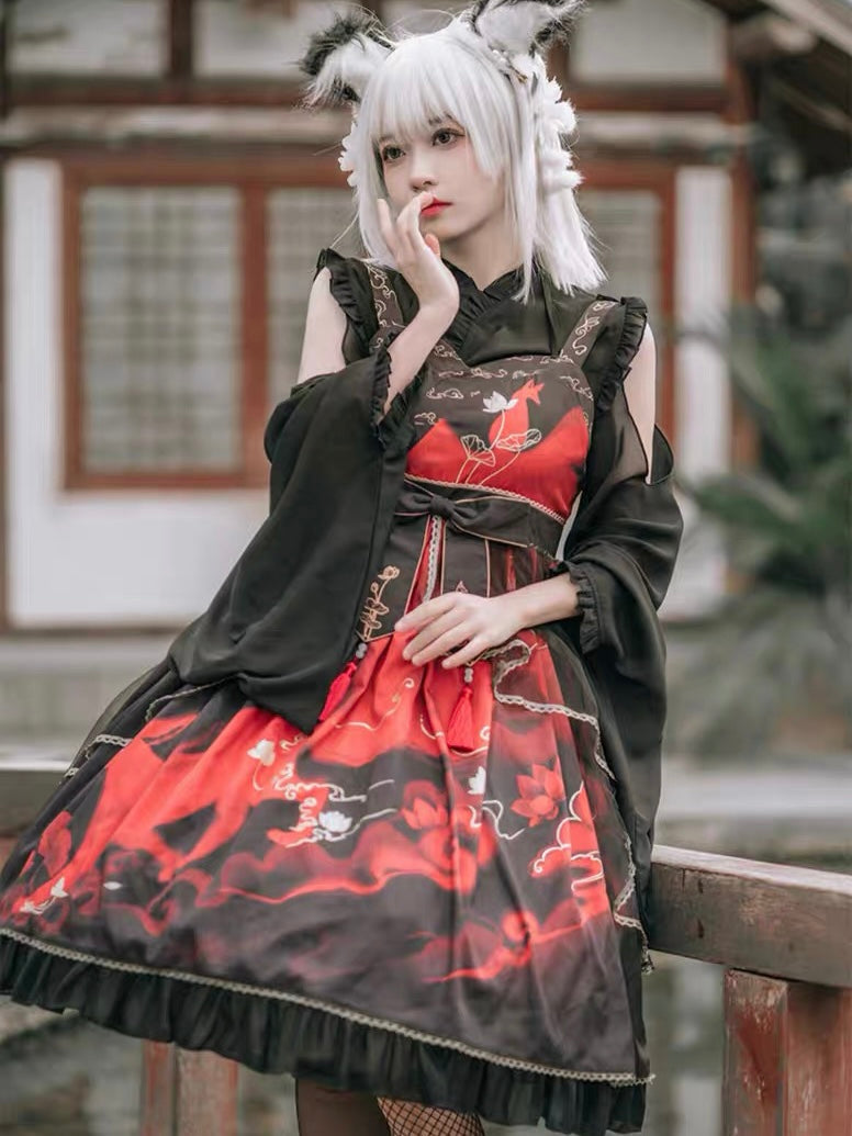 Qi Lolita Tang Dynasty Hanfu, Kitsune