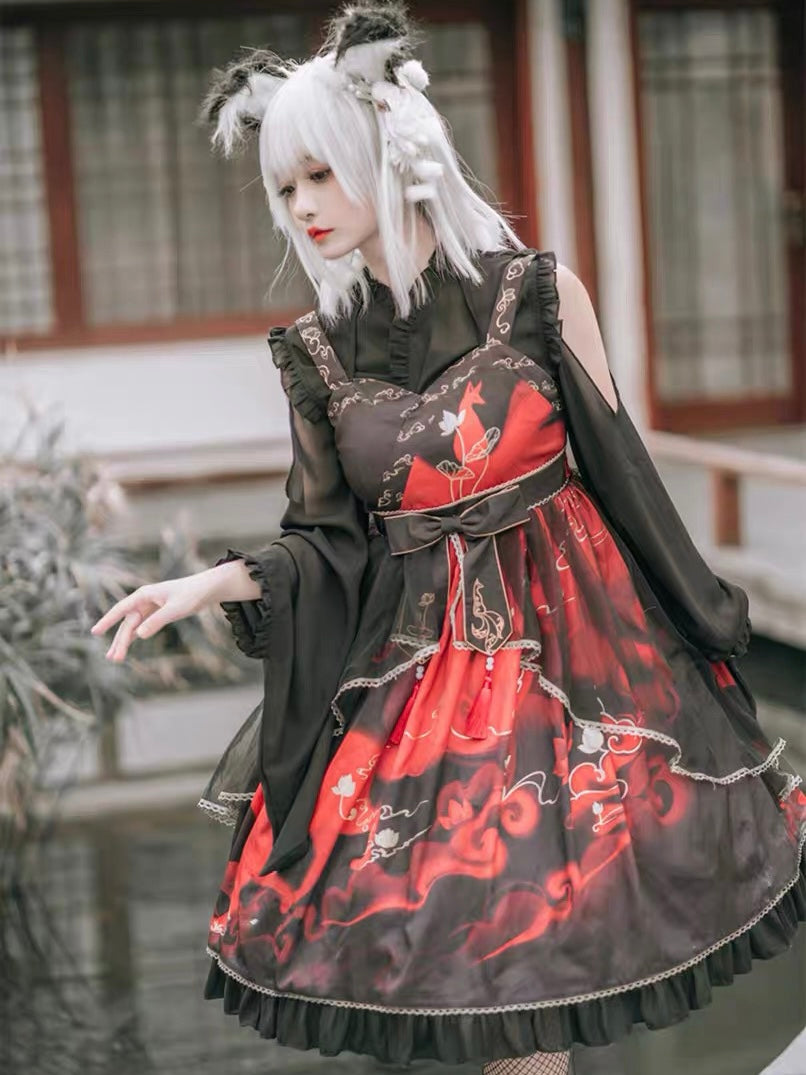Qi Lolita Tang Dynasty Hanfu, Kitsune