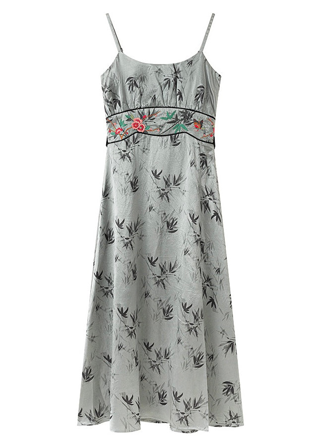 Mia Bamboo Printed Maxi Dress