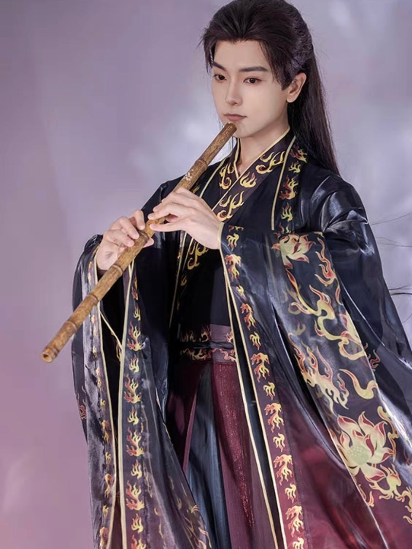 Wei Jin Wuxia Style Qiyao Ruqun - Fire Decree 火焰玉令
