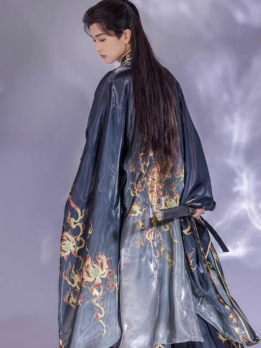 Wei Jin Wuxia Style Qiyao Ruqun - Fire Decree 火焰玉令