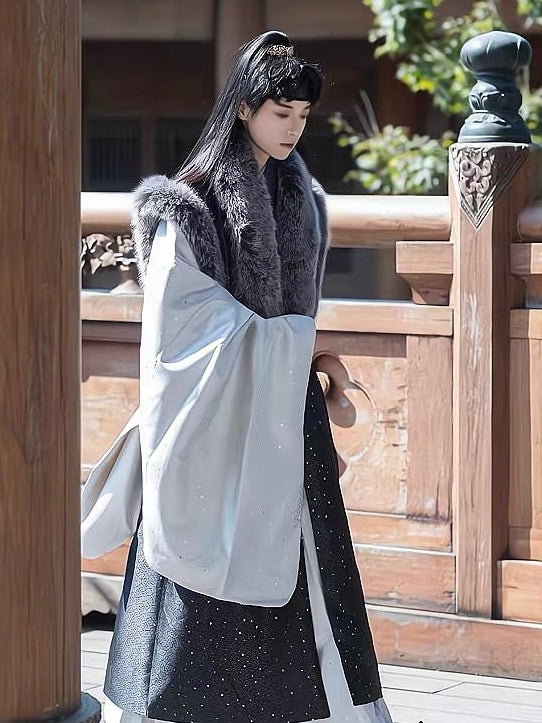 Ming Dynasty Fur Vest - Alistair
