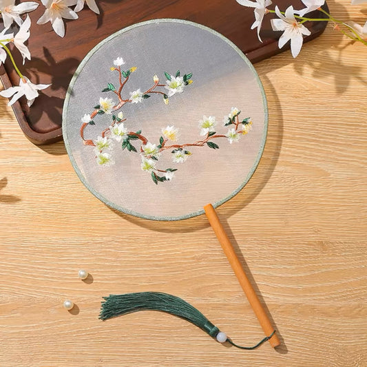 Windy Rounded Hand Fan