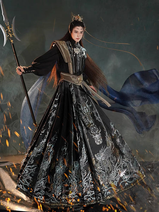 Fantasy Xianxia Hanfu Costume - King Lanling 兰陵王 (Preorder)