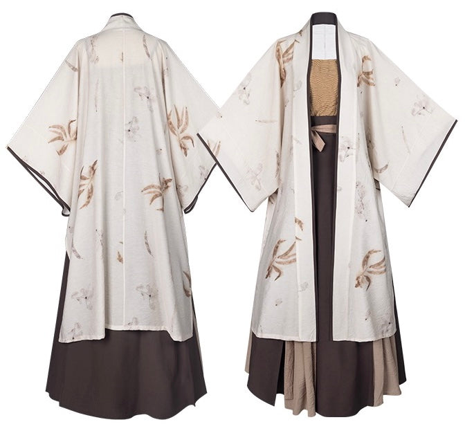 Walnut Modern Song Style Hanfu