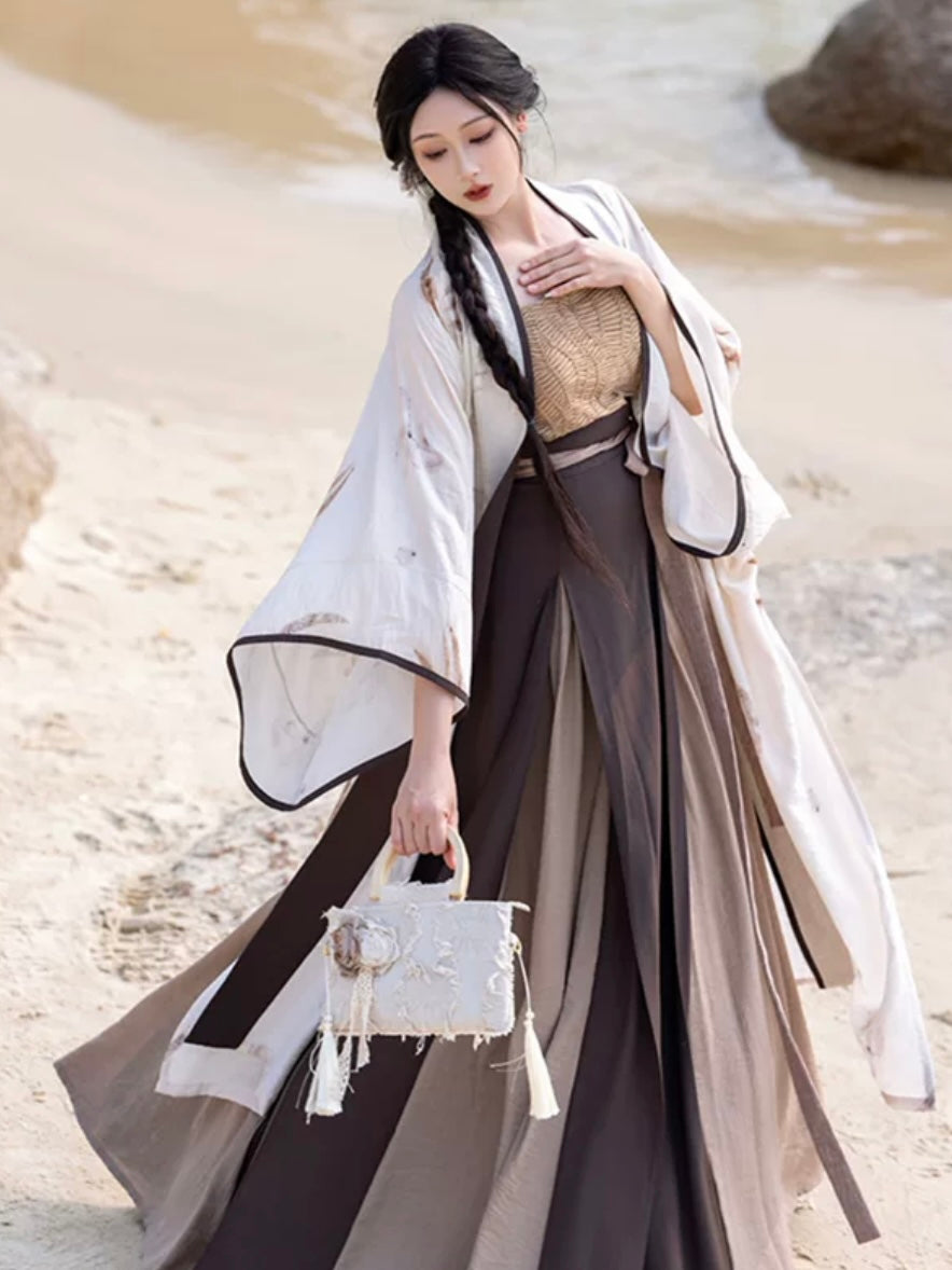 Walnut Modern Song Style Hanfu