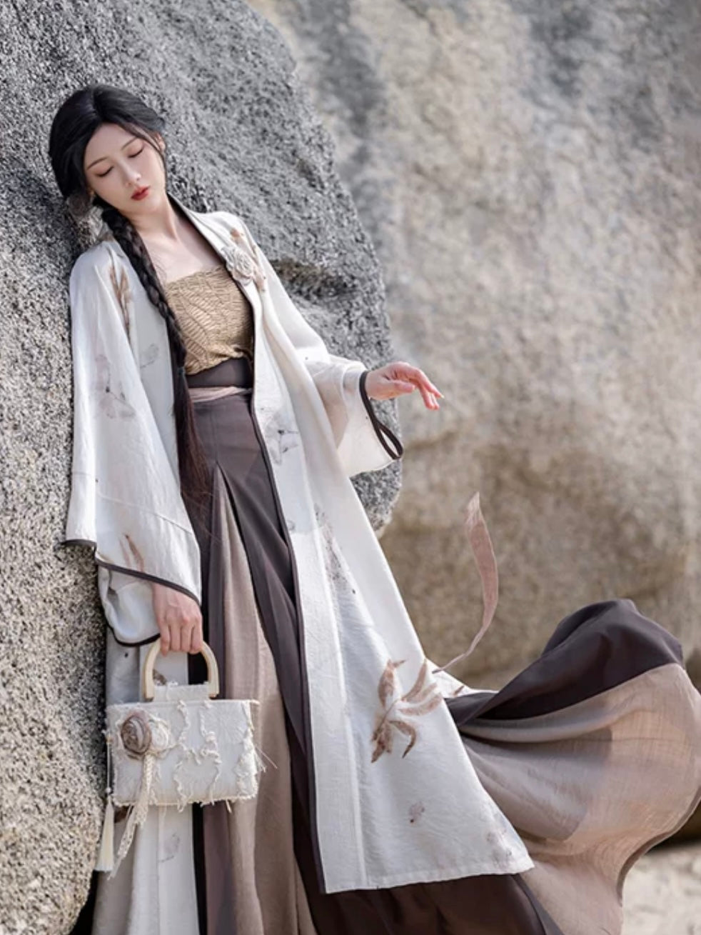 Walnut Modern Song Style Hanfu