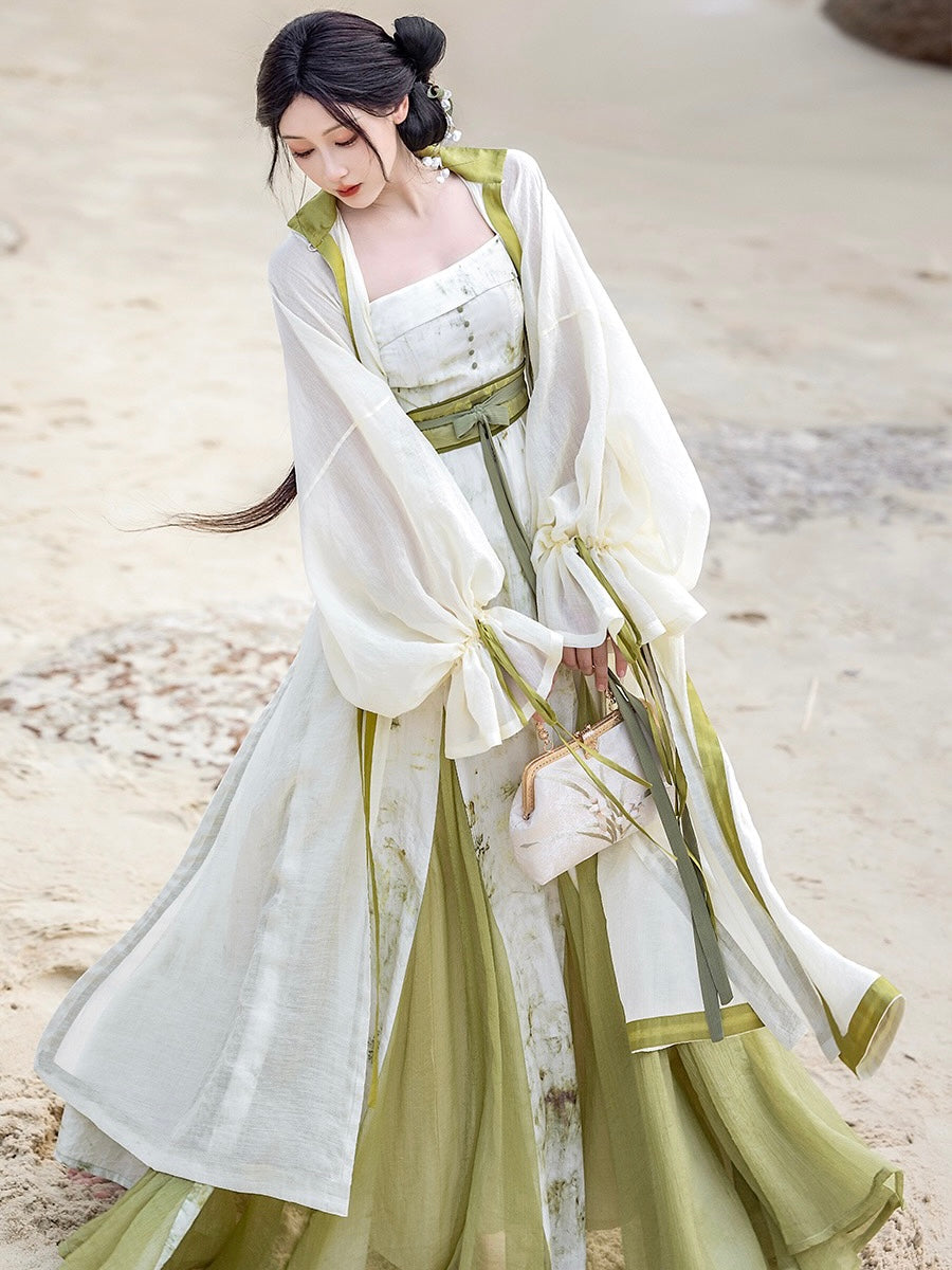 Meadow Modern Song Style Hanfu Dress