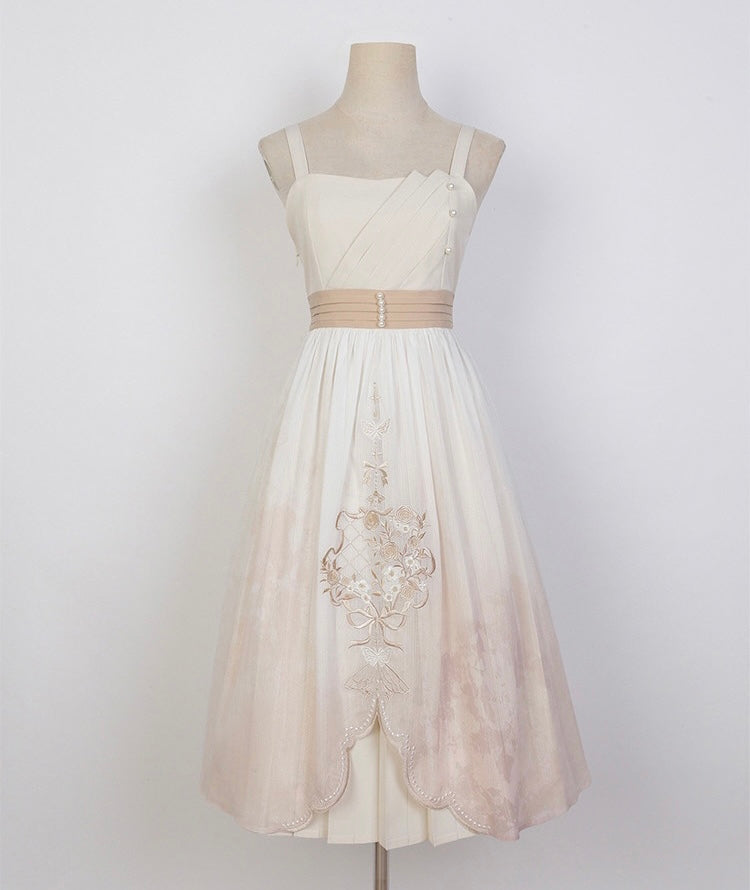 Katie Modern Tang Style Hanfu Dress