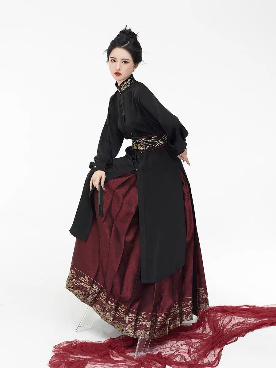 Ming Dynasty Modern Hanfu, Mamianqun, Harolin (Preorder)