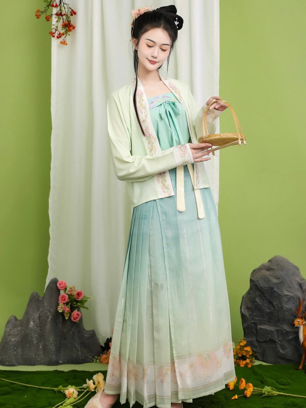Wisteria Garden - Song Dynasty Hanfu Matching Set