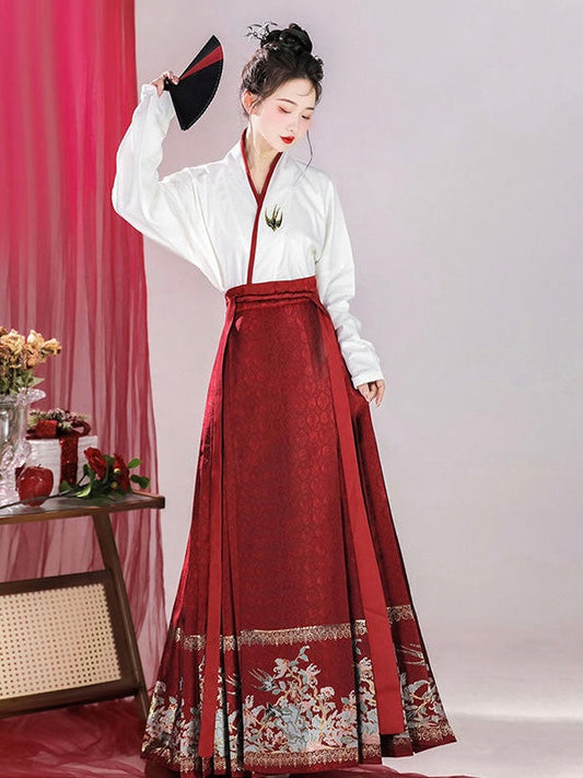 Ming Dynasty Modern Hanfu, Mamianqun, Bree