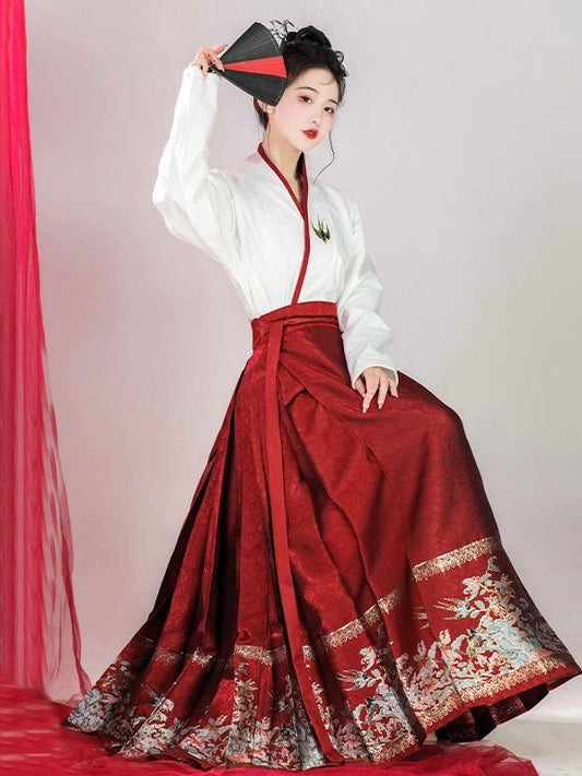Ming Dynasty Modern Hanfu, Mamianqun, Bree