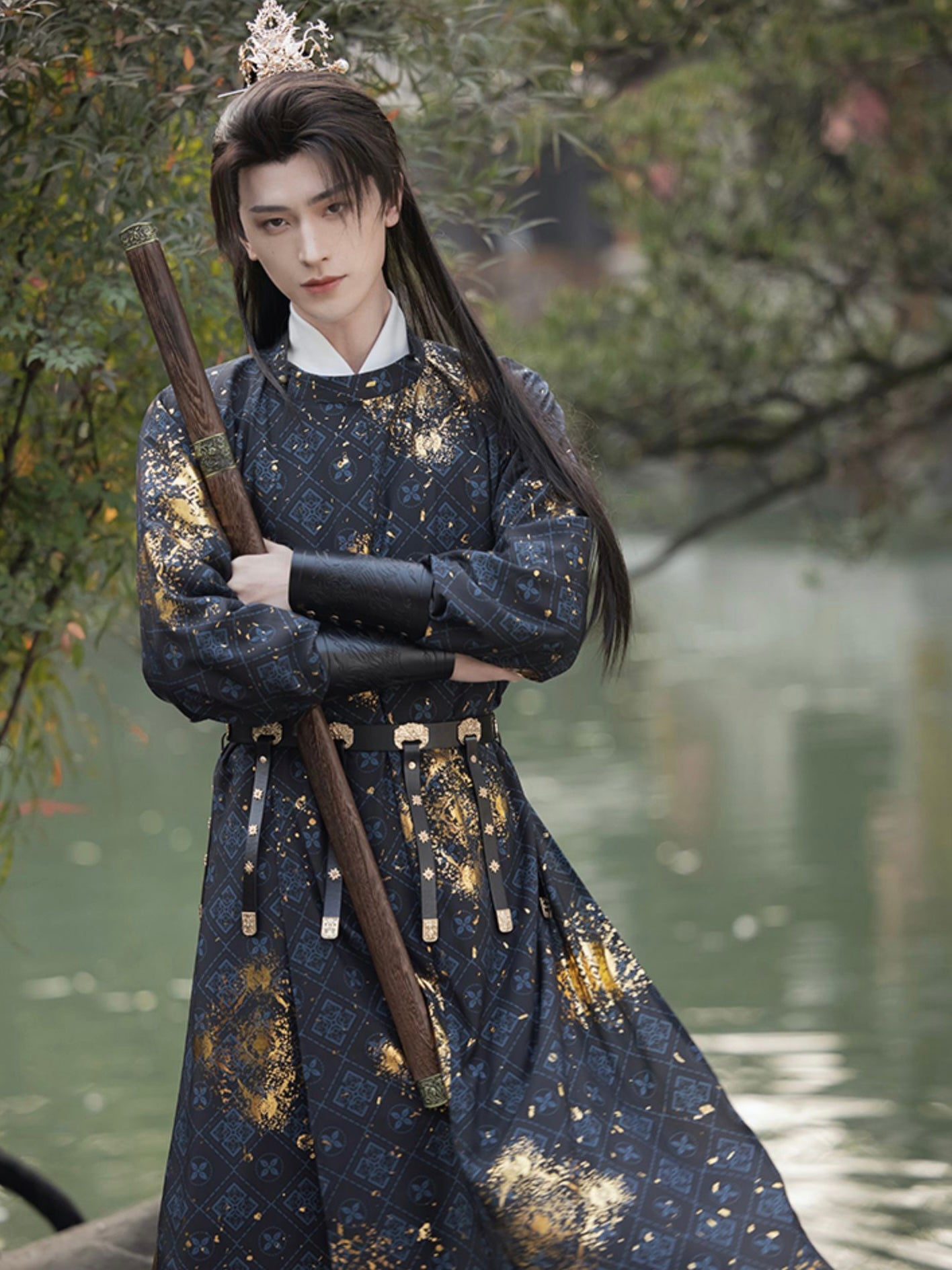 Tang Dynasty Hanfu Robe - Clouds 云波
