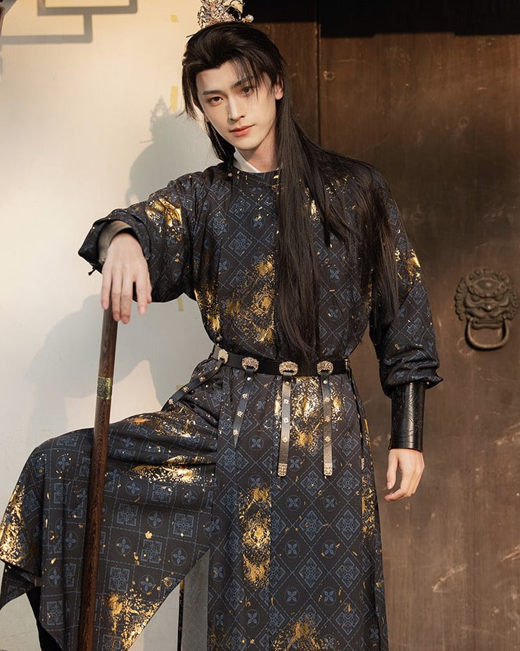 Tang Dynasty Hanfu Robe - Clouds 云波