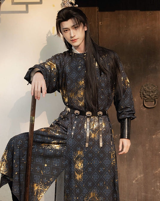 Tang Dynasty Hanfu Robe - Clouds 云波