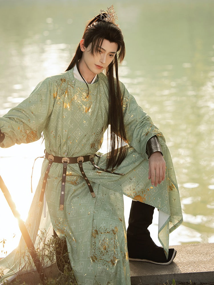 Tang Dynasty Hanfu Robe - Clouds 云波