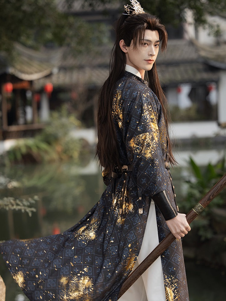 Tang Dynasty Hanfu Robe - Clouds 云波