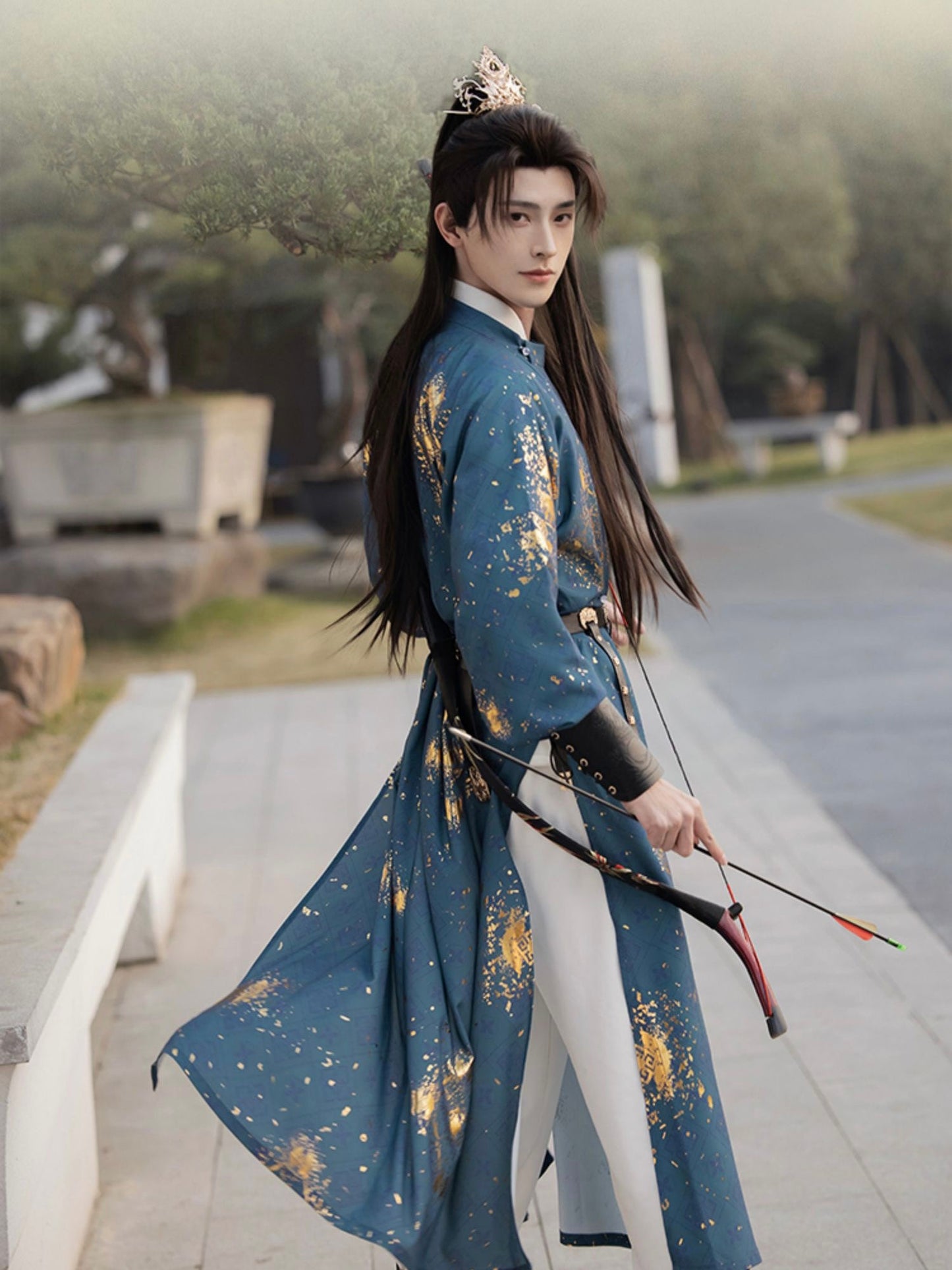Tang Dynasty Hanfu Robe - Clouds 云波