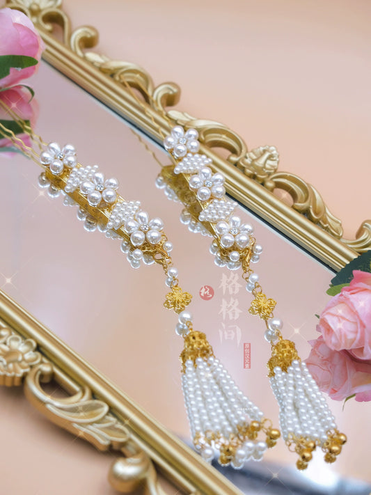 Hair Pins: Pearline