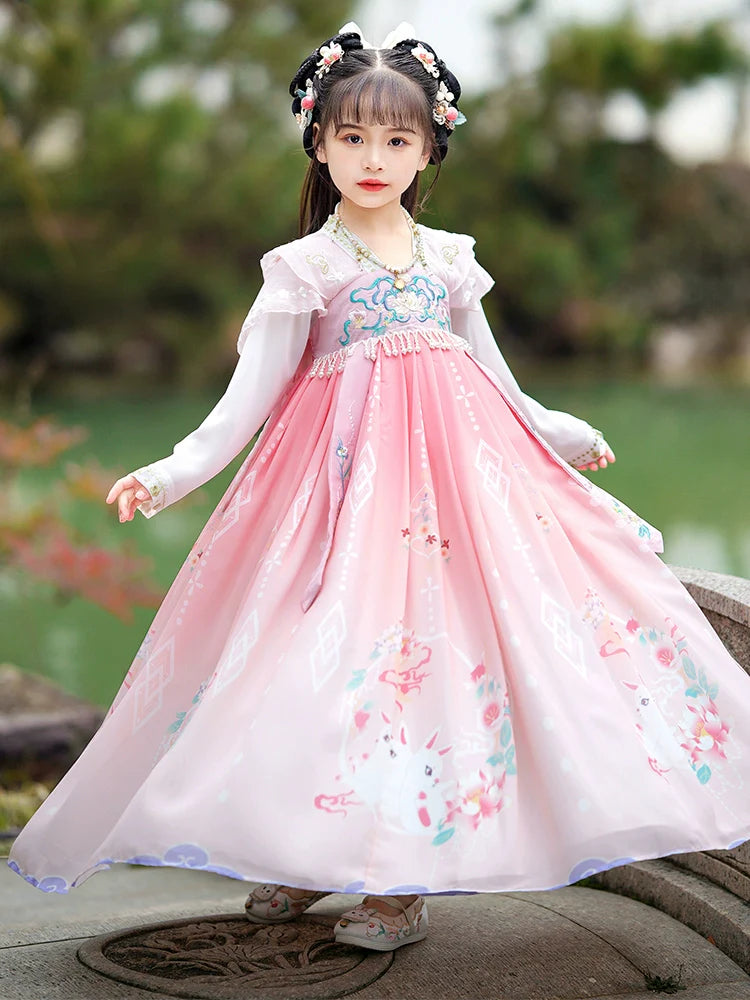 Alessia - Tang Dynasty Hanfu Dress for Girls