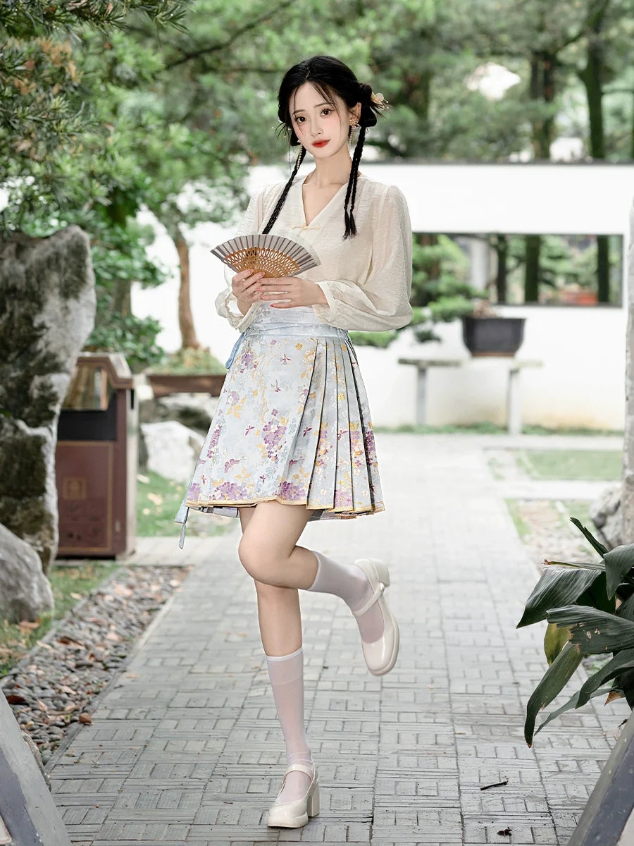 Ming Dynasty Modern Hanfu, Mamianqun, Tiny Wings 微小之翼