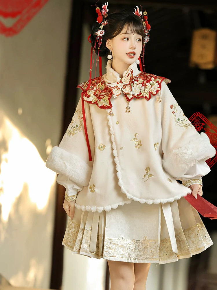 Ming Dynasty, Mamianqun, Modern Hanfu, Sparkle