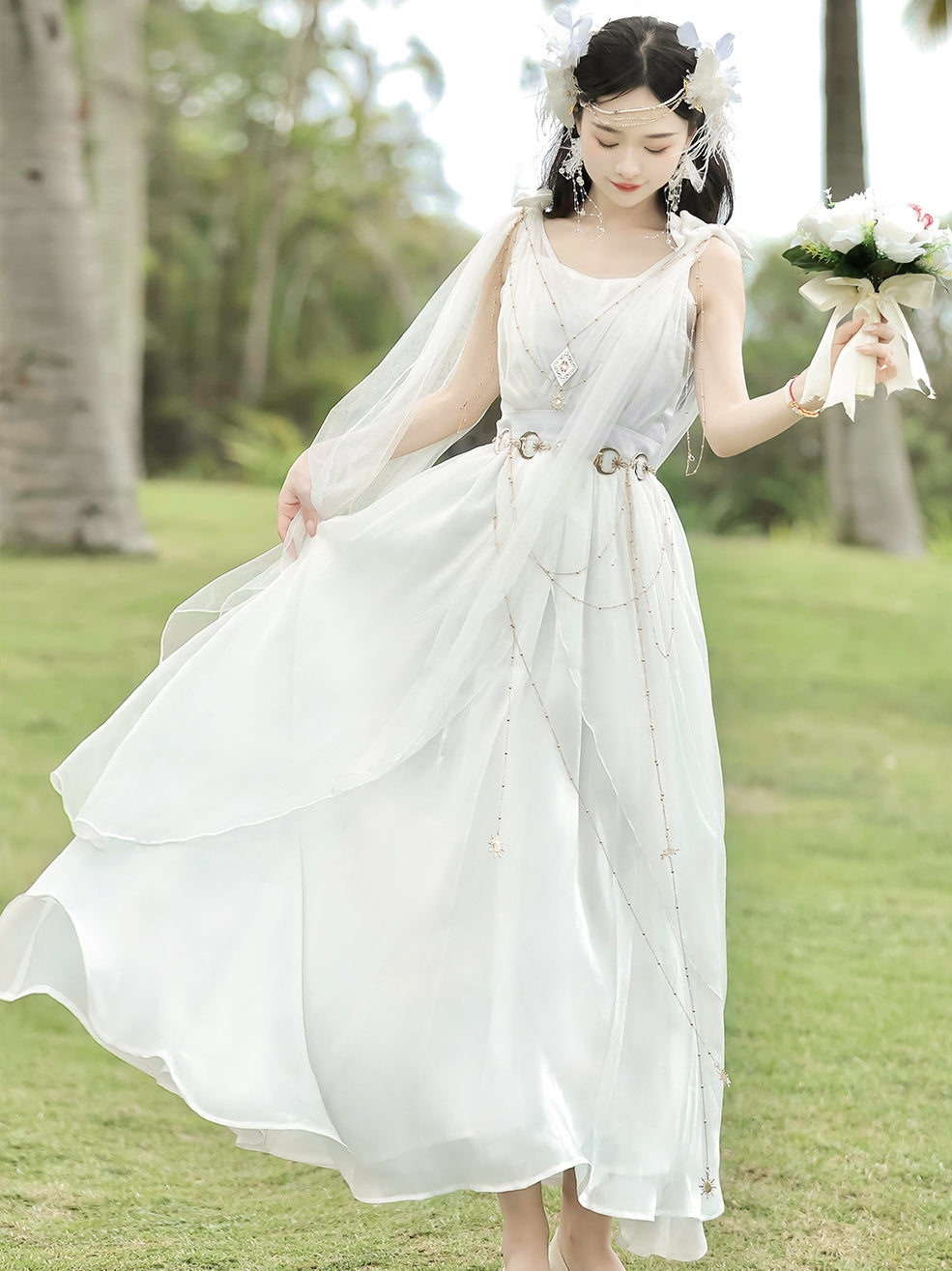 Messenger of God  神使 - New Chinese Style Summer Sundress
