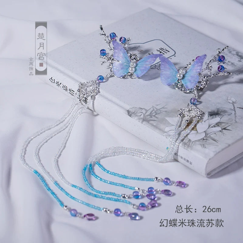 Hair Clips: Phantom Butterfly