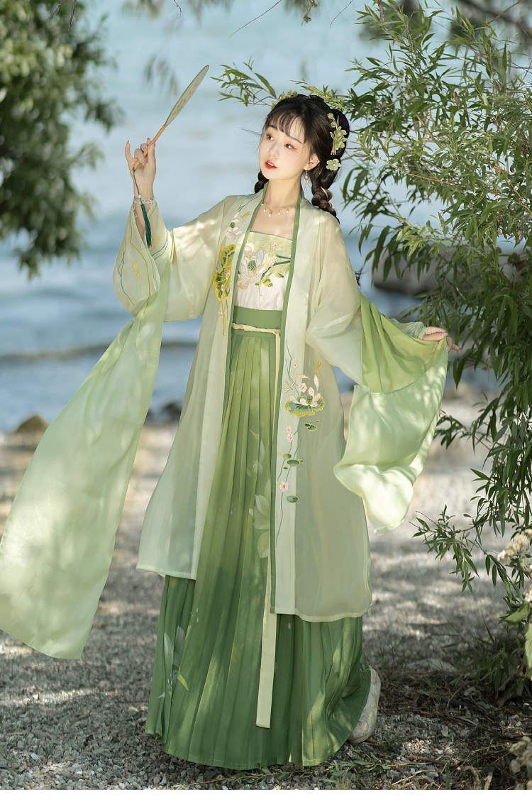 Banyan Tree - Song Dynasty Style Qiyao Ruqun Hanfu