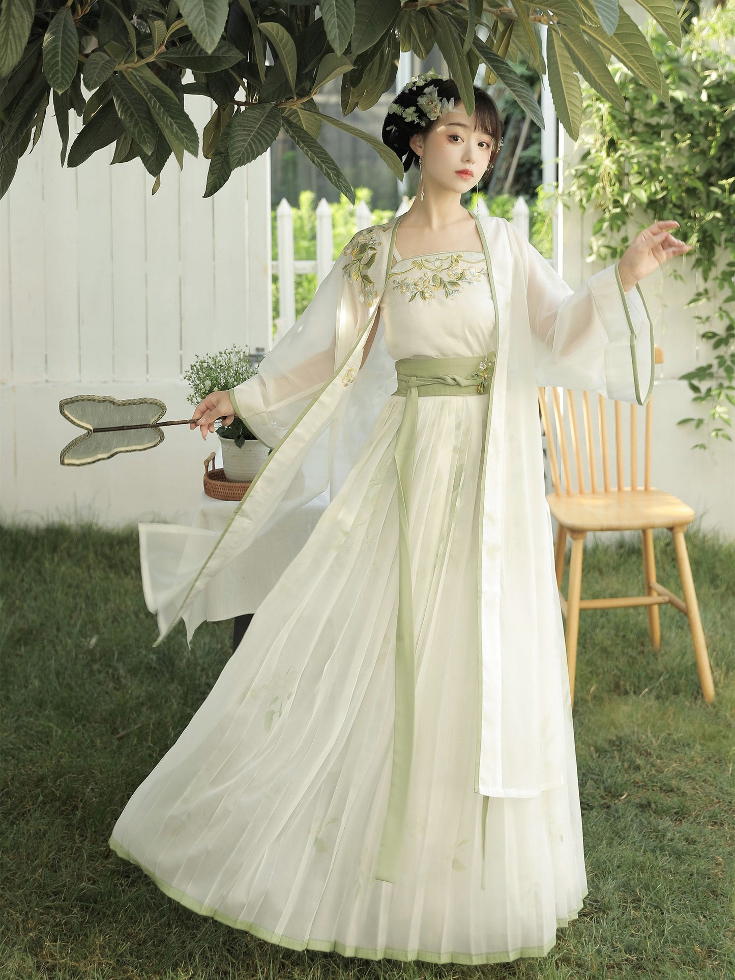 Jasmine - Song Dynasty Style Qiyao Ruqun Hanfu