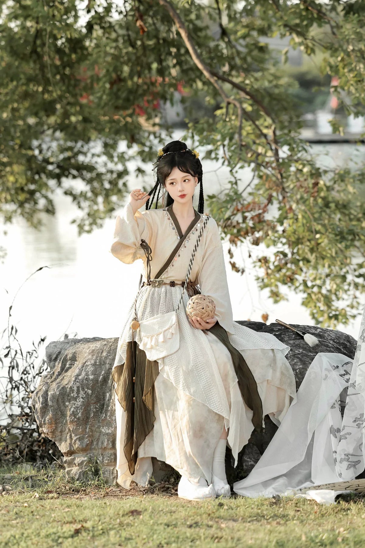 New Chinese Style, Modern Hanfu, Travelling Lotus