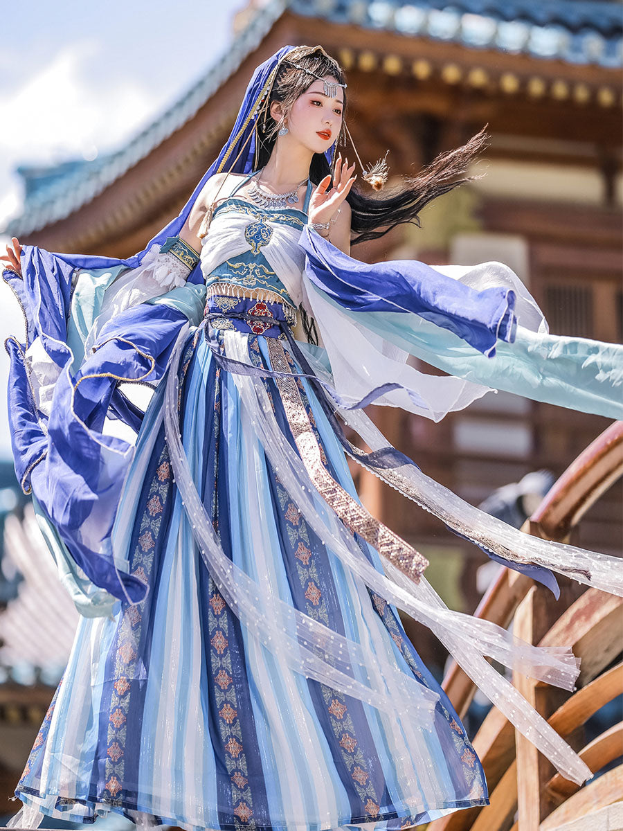 Princess Tianzhu 天竺公主 - Dunhuang Goddess Feitian Tang Dynasty Costume