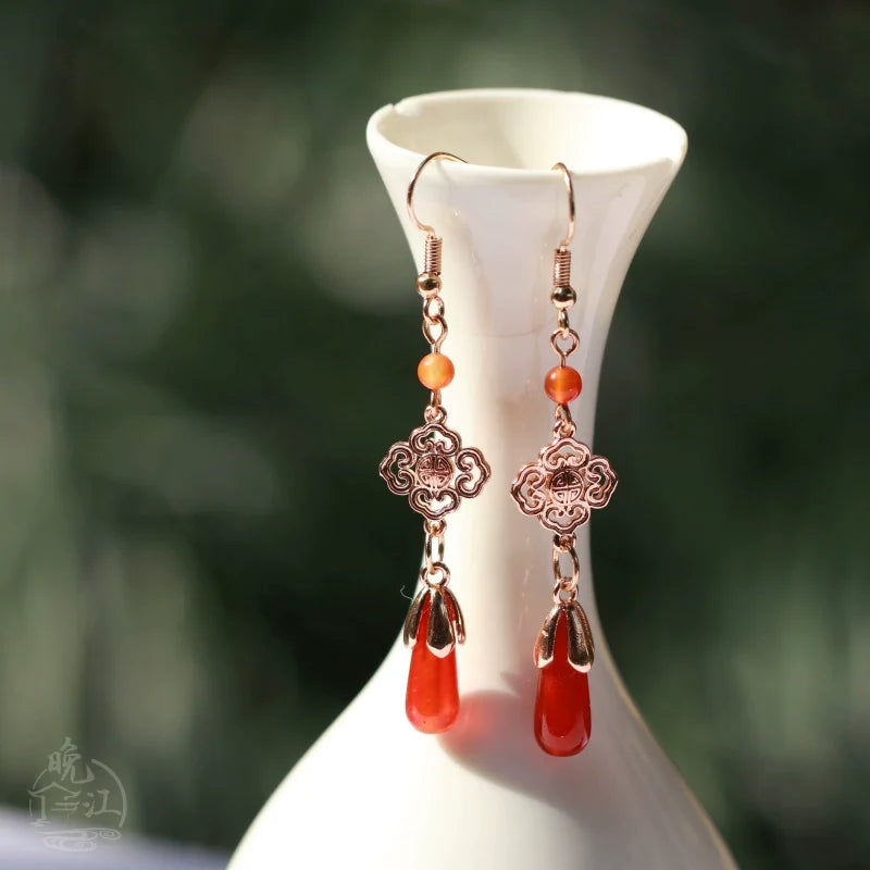 Fulin Chinese Style Earrings