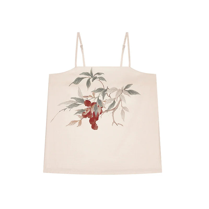 Song Dynasty x Modern Hanfu: Lychee Bliss 荔香晚鹊 (Preorder)