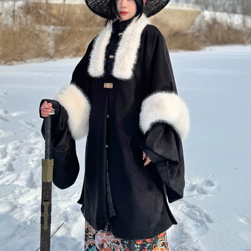 Lady Li - Ming Dynasty Hanfu Coat for Autumn and Winter
