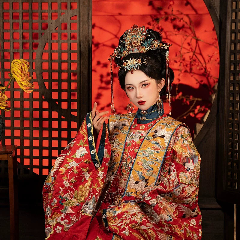 Chinese Wedding Hair Accessories: Ming Huang