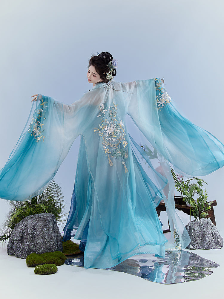 Drunken Winds - Tang Dynasty Style Hanfu Dress Heziqun