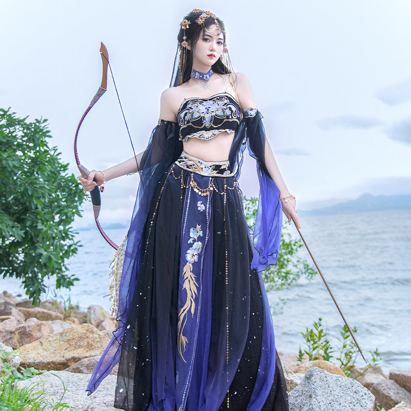 Ziqing - Dunhuang Goddess Feitian Tang Dynasty Costume