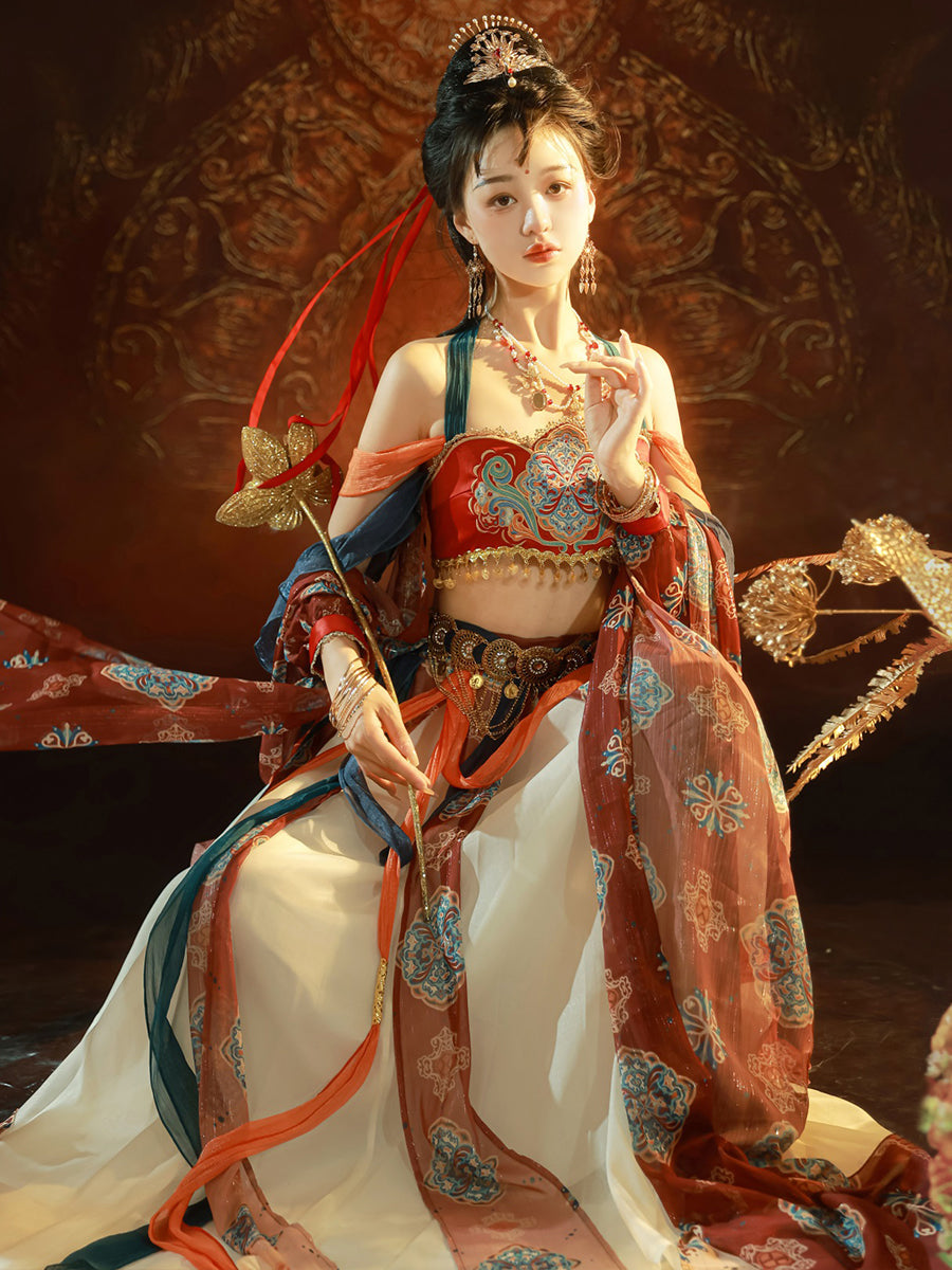 Ethereal - Dunhuang Fairies Goddess Tang Dynasty Costume