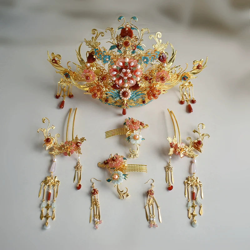 Chinese Wedding Hair Accessories: Jinfeng