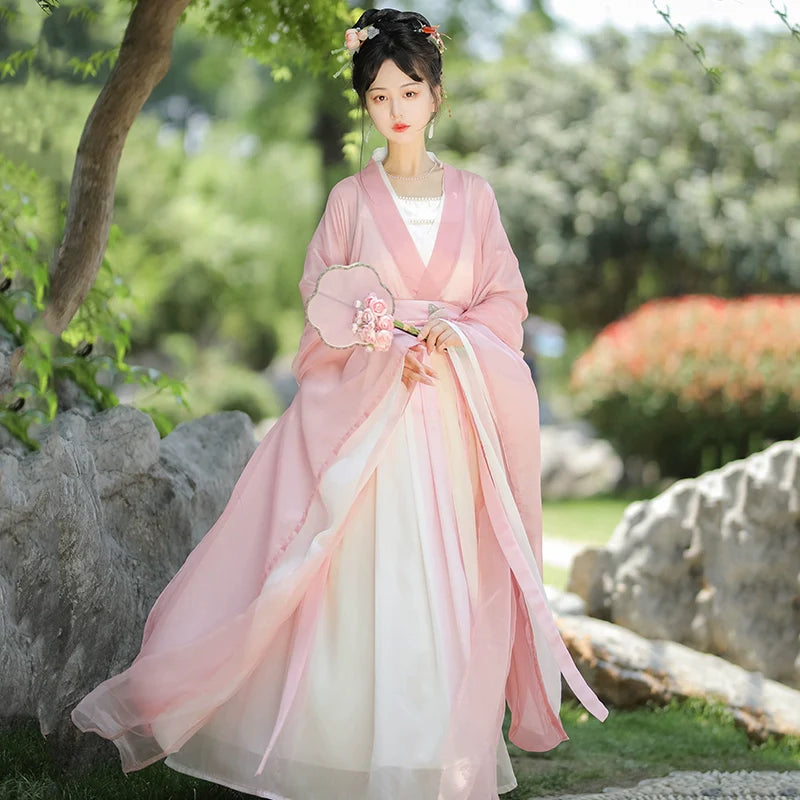 Roselle - Wei Jin Fairy Style Qiyao Ruqun