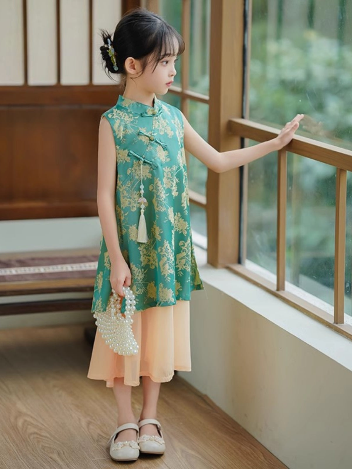 Charlotte - New Chinese Style Cheongsam for Girls