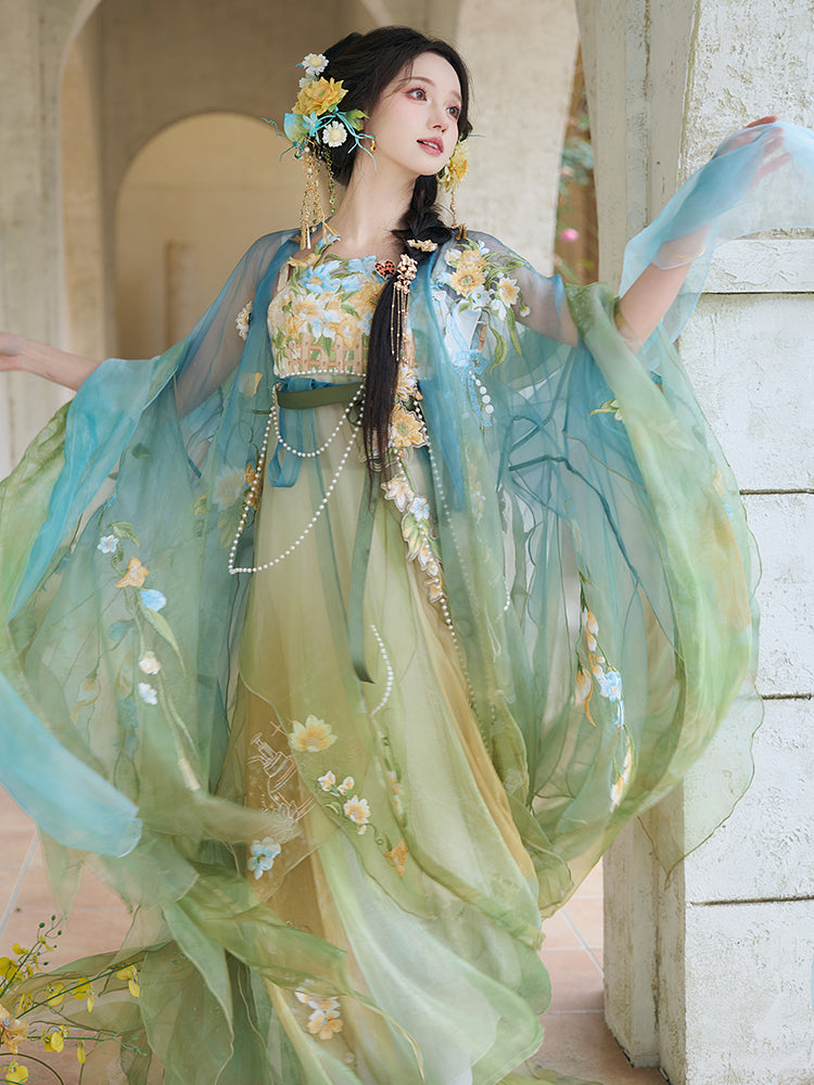 Mint Garden 小花园 - Fairy Spring and Summer Daily Tang Dynasty Style Heziqun