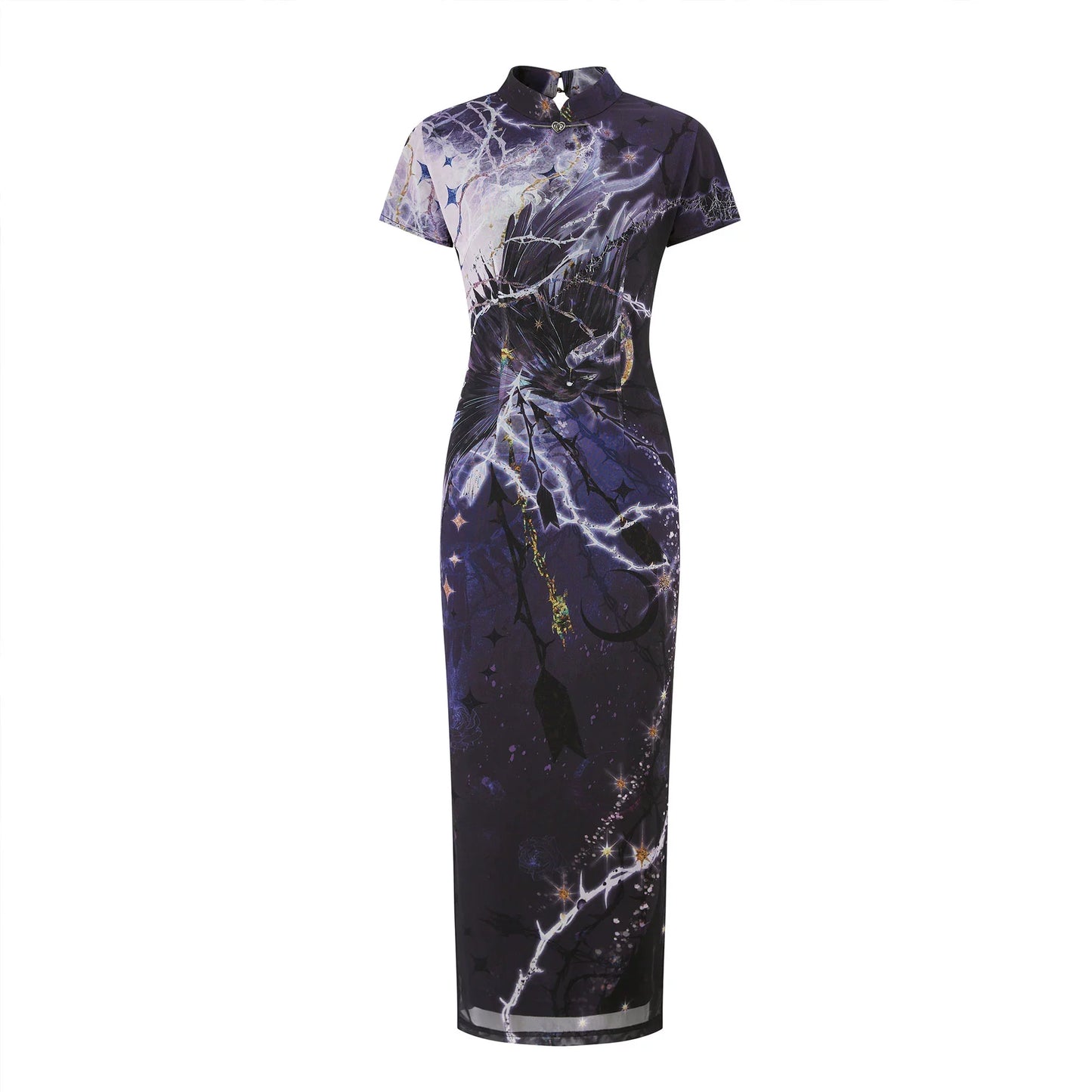 Thorn Bird 荆棘鸟 - New Chinese Style Cheongsam Dress (Preorder)